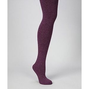 MeMoi Shiny Cotton Stretch Leg Wear Sweater Tights